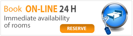 Disponibilidad inmediata de habitaciones. Reserva online